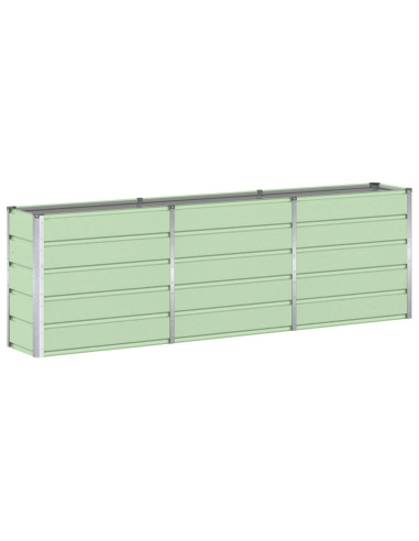 Fioriera Verde 160 x 40 x 75 cm Acciaio