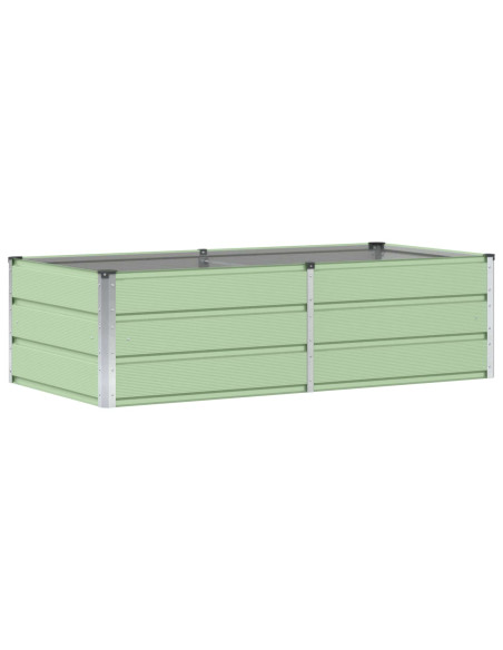 Fioriera Verde 160 x 80 x 45 cm Acciaio