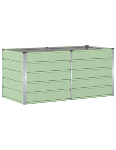 Fioriera Verde 160 x 80 x 75 cm Acciaio