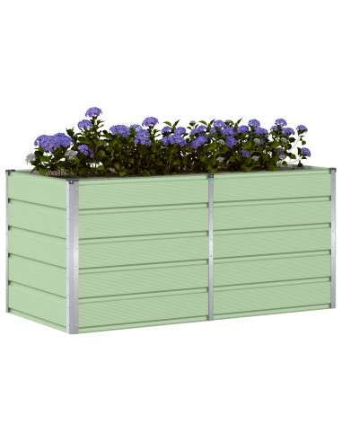 Fioriera Verde 160 x 80 x 75 cm Acciaio