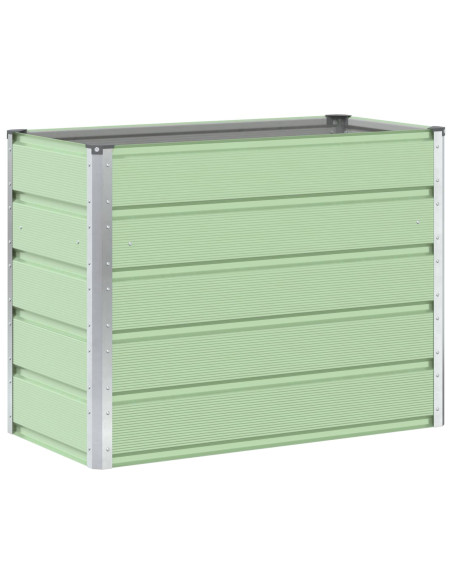 Fioriera Verde Pastello 480 x 50 x 45 cm Acciaio zincato