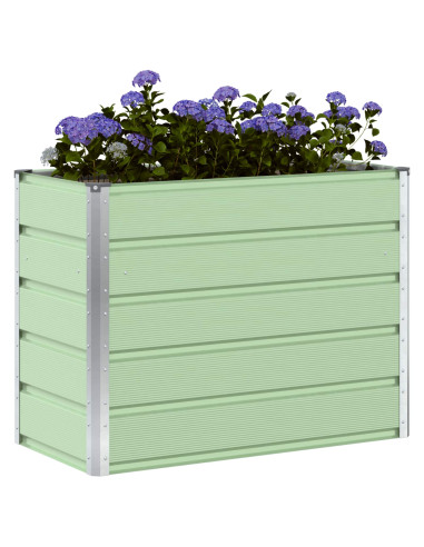 Fioriera Verde Pastello 480 x 50 x 45 cm Acciaio zincato