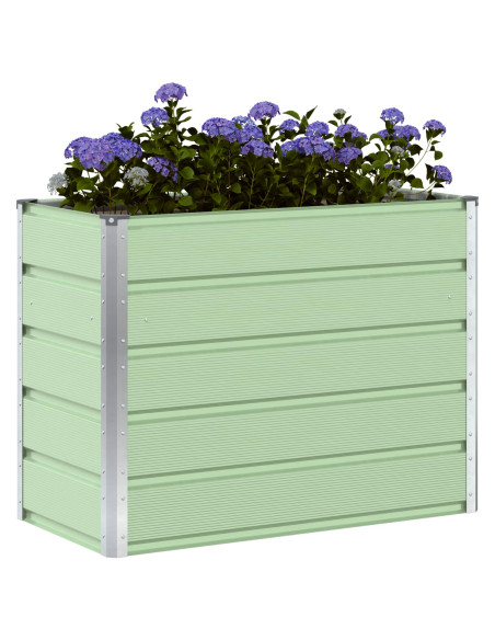 Fioriera Verde Pastello 480 x 50 x 45 cm Acciaio zincato