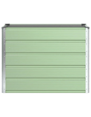 Fioriera Verde Pastello 480 x 50 x 45 cm Acciaio zincato