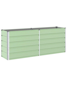 Fioriera Verde Pastello 480 x 50 x 45 cm Acciaio zincato 2