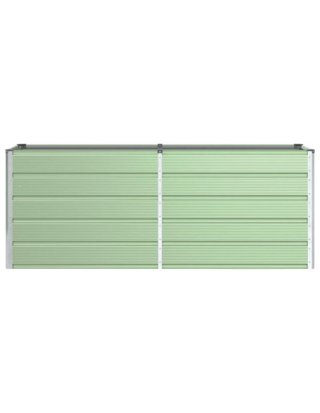 Fioriera Verde Pastello 480 x 50 x 45 cm Acciaio zincato