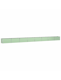 Fioriera Verde Pastello 480 x 50 x 45 cm Acciaio zincato 2