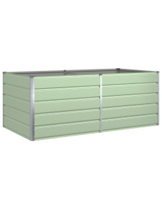 Fioriera Verde Pastello 195 x 100 x 75 cm Acciaio zincato 2