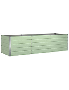 Fioriera Verde Pastello 290 x 100 x 75 cm Acciaio zincato 2