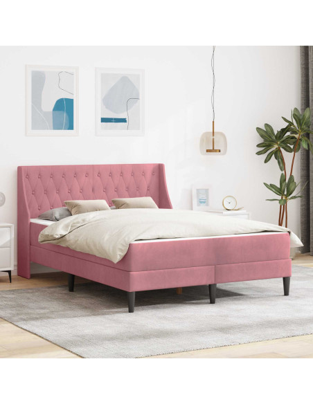 Struttura letto con materasso con testiera Velluto