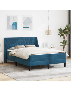 Struttura letto con materasso con testiera Velluto