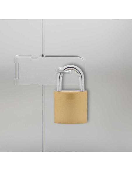 U Lock con Chiavi 2 pcs Ottone Ferro