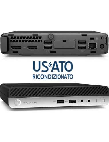 PC REF I5 8GB 256GB  DM W11P I5-9500T 400 G5 TINY-MINI