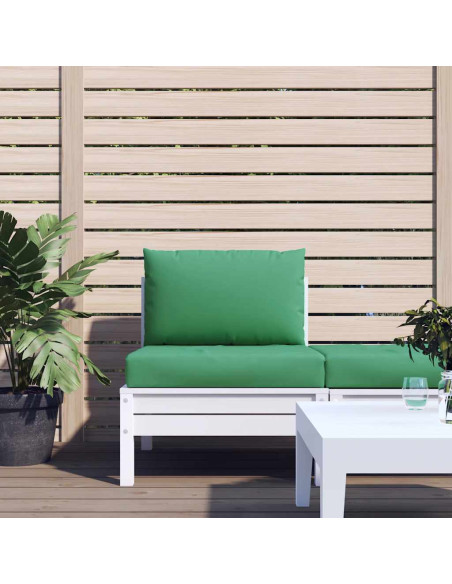 Cuscini per Pallet 2 pz Verdi in Tessuto Oxford