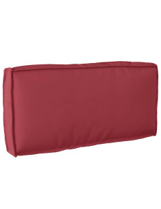 Cuscino Rosso Vino 80 x 40 x 12 cm Tessuto Oxford