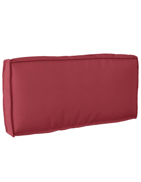 Cuscino Rosso Vino 80 x 40 x 12 cm Tessuto Oxford