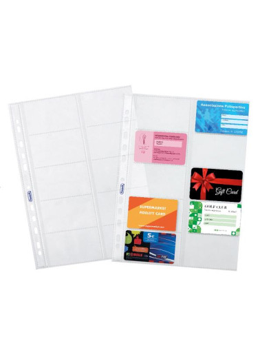 CF10 BUSTE FORATURA PORTA CARDS
