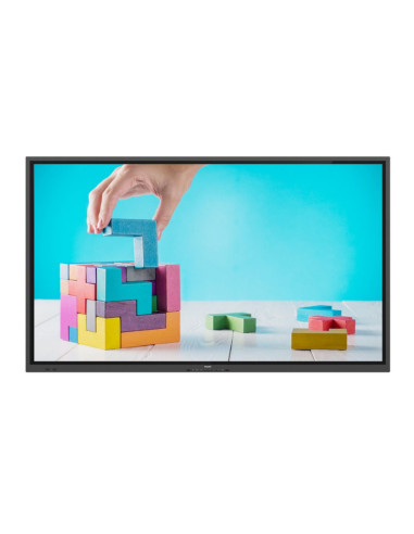 Philips E-Line 65BDL3152E Pannello piatto per segnaletica digitale 165,1 cm (65") 350 cd/m² 4K Ultra HD Nero Touch screen Proce