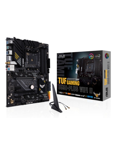 ASUS TUF GAMING B550-PLUS WIFI II AMD B550 Socket AM4 ATX