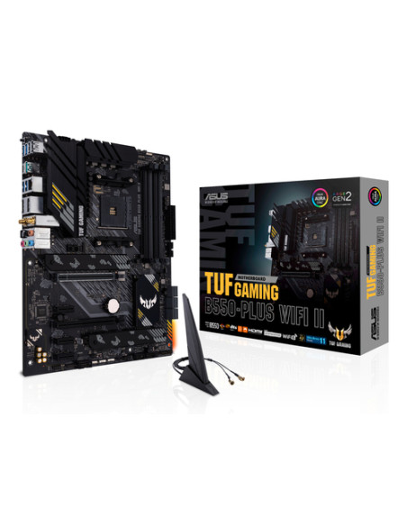 ASUS TUF GAMING B550-PLUS WIFI II AMD B550 Socket AM4 ATX