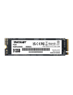 PATRIOT SSD P320 512GB M.2280 PCI-E R/W 3000/2200MB/S