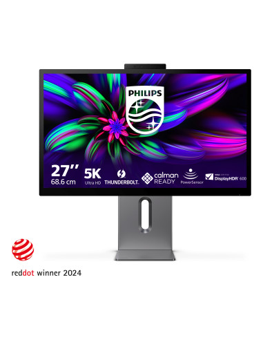 Philips Brilliance 27E3U7903/00 Monitor PC 68,6 cm (27") 5120 x 2880 Pixel 5K Ultra HD LCD Grigio