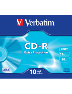 Verbatim CD-R Extra Protection 700 MB 52x 10 pz