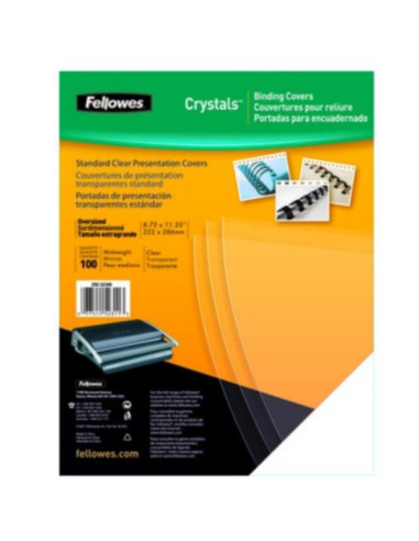 CF100 COPERTINA CLEAR 200MY A4 TRAS