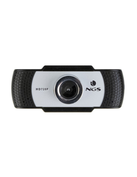 NGS XpressCam720 webcam 1280 x 720 Pixel USB 2.0 Nero, Grigio, Argento