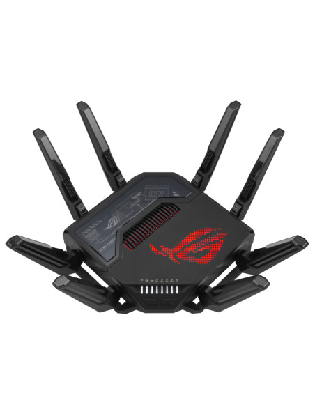 ASUS ROG Rapture GT-BE98 router wireless 10 Gigabit Ethernet Quad-band (2.4 GHz / 5 GHz-1 / 5 GHz-2 / 6 GHz) Nero