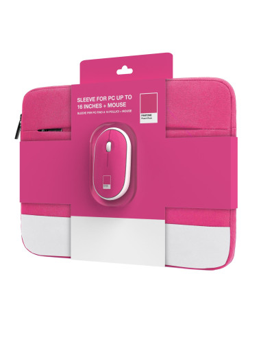 BUNDLE SLEEVE+WIRELESS MOUSE PINK