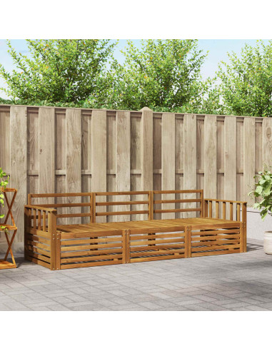 Set di divani 3 pcs Naturale