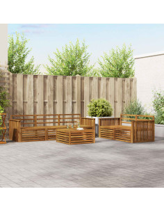 Set di divani 6 pcs Naturale