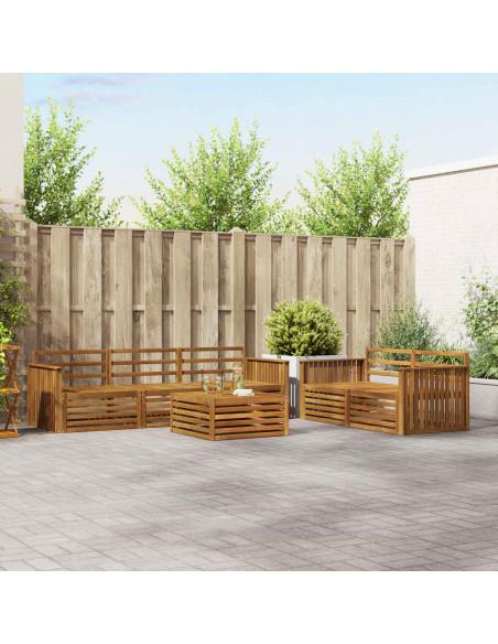 Set di divani 6 pcs Naturale