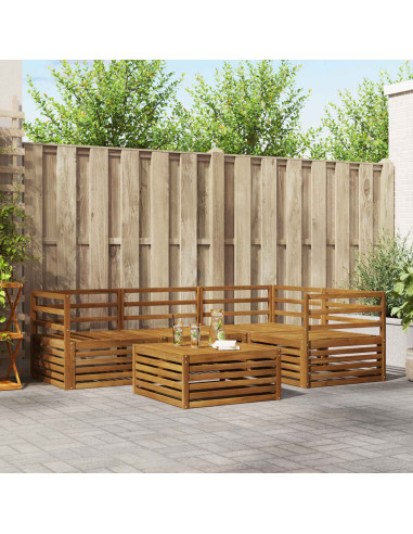 Set di divani 5 pcs Naturale