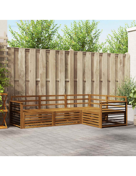 Set di divani 4 pcs Naturale