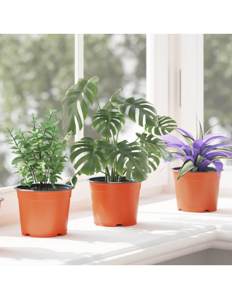 Vaso per Fiori 50 pcs Ceramica Ø 15 x 12.5 cm Plastica