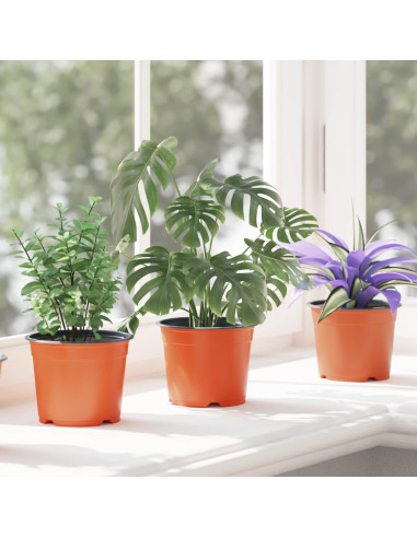 Vaso per Fiori 100 pcs Ceramica Ø 15 x 12.5 cm Plastica