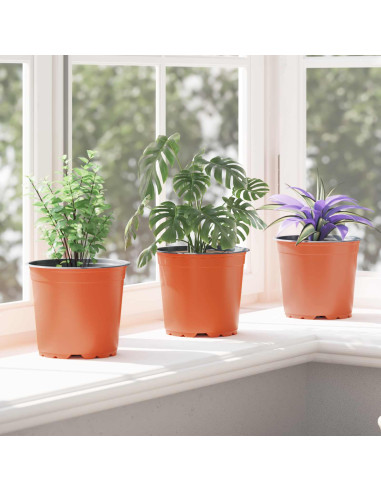 Vaso per Fiori 200 pcs Ceramica Ø 15 x 13 cm Plastica