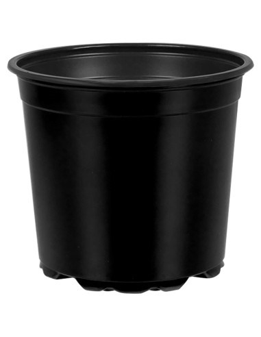Vaso per Fiori 50 pcs Nero Ø 15 x 13 cm Plastica