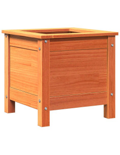 Vaso da giardino Marrone cerato 40 x 40 x 39 cm Pino massello 2