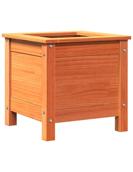 Vaso da giardino Marrone cerato 40 x 40 x 39 cm Pino massello