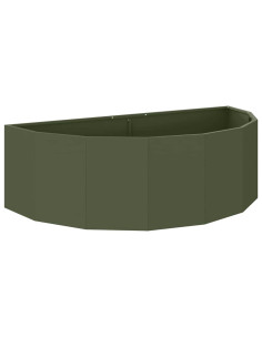 Fioriera Verde oliva 120 x 60 x 35 cm Acciaio 2