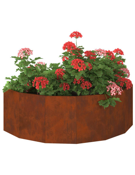 Fioriera Ruggine 120 x 60 x 35 cm