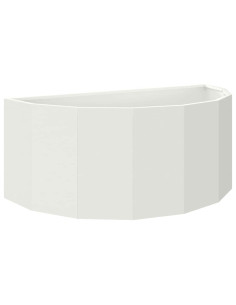 Fioriera Bianco 90 x 45 x 35 cm Acciaio 2
