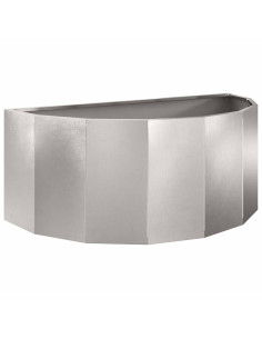 Fioriera Argento 90 x 45 x 35 cm Acciaio inossidabile 2