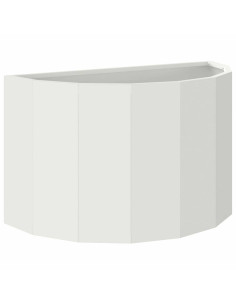 Fioriera Bianco 60 x 30 x 35 cm Acciaio 2