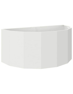 Fioriera Bianco 120 x 60 x 50 cm Acciaio 2