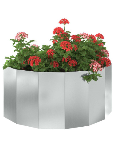 Fioriera Argento 120 x 60 x 50 cm Acciaio zincato