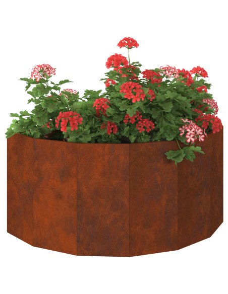 Fioriera Ruggine 120 x 60 x 50 cm